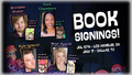 Signing Events in Los Angeles and Dallas