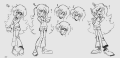 Sprite sketches by Riel Gustave.