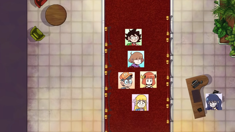 File:The Class Rushes Out Top Down.png